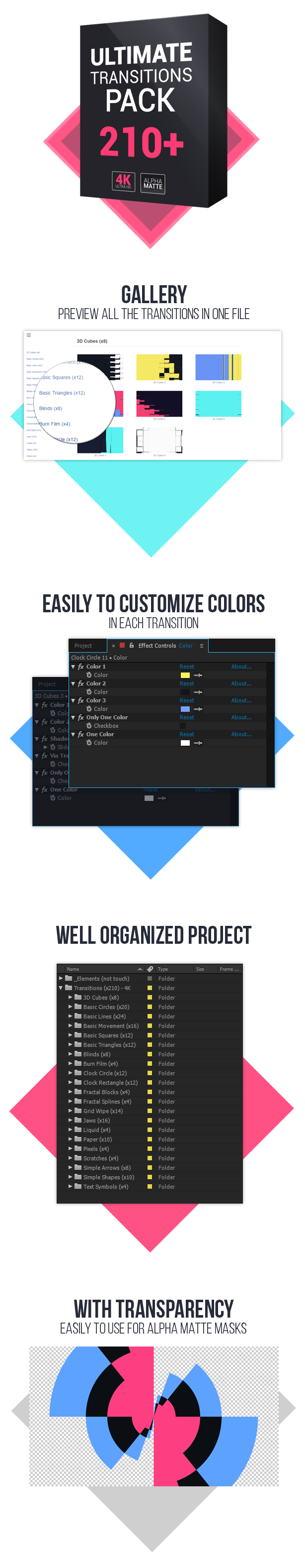 Ultimate Transitions Pack 4K - 6