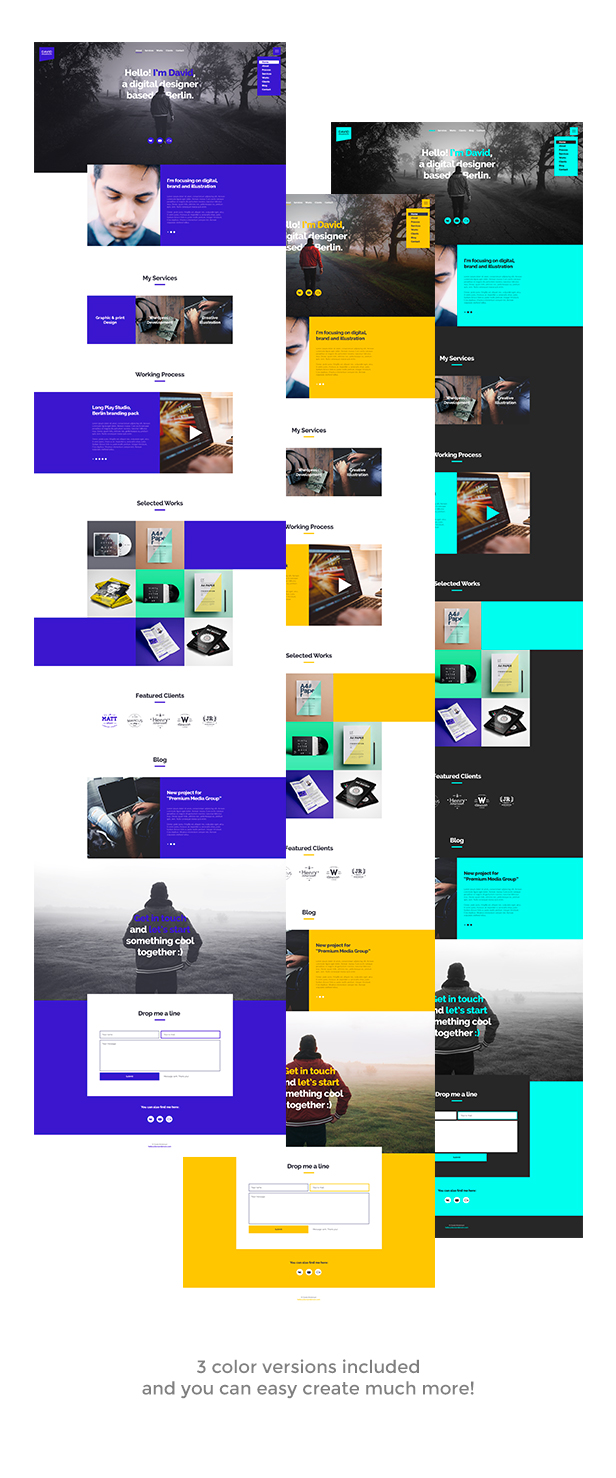 Anda - Creative Multipurpose Portfolio Muse Template - 2