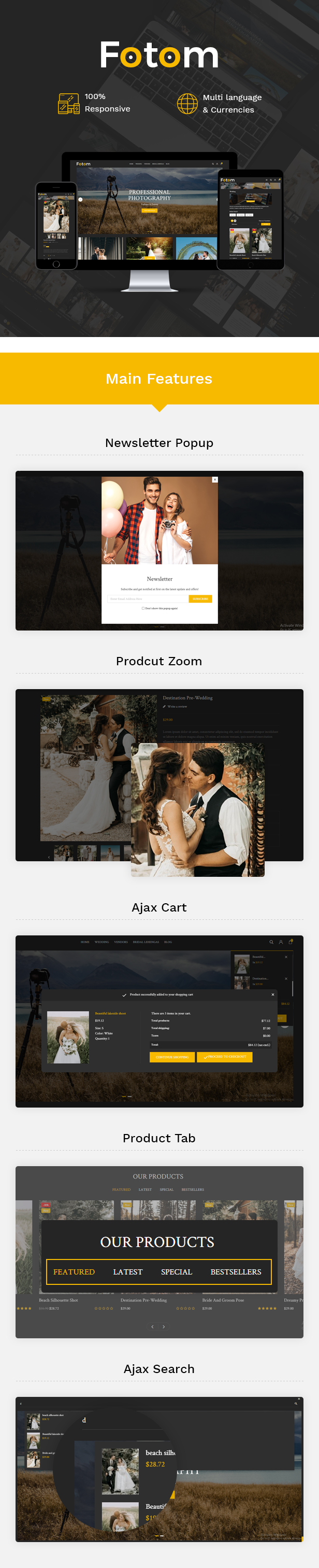 Fotom Features