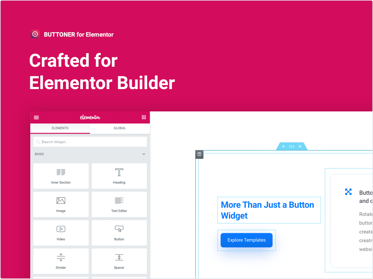 Crafted for Elementor Builder