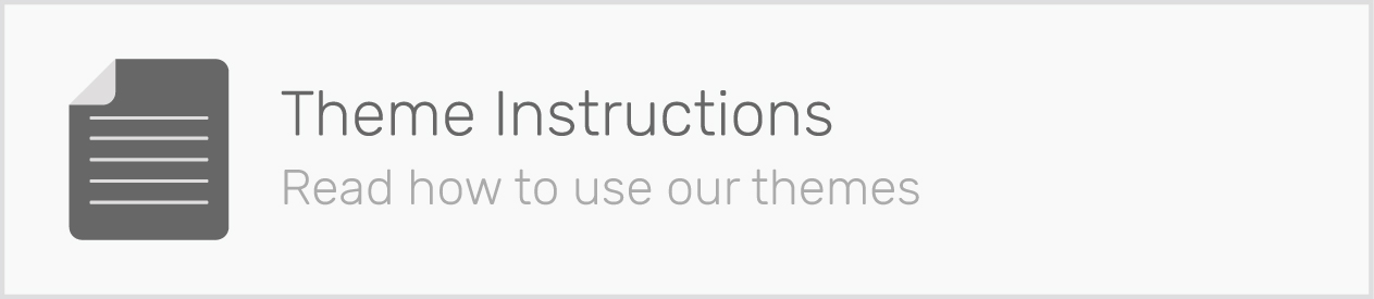 Catch Themes Theme Instructions