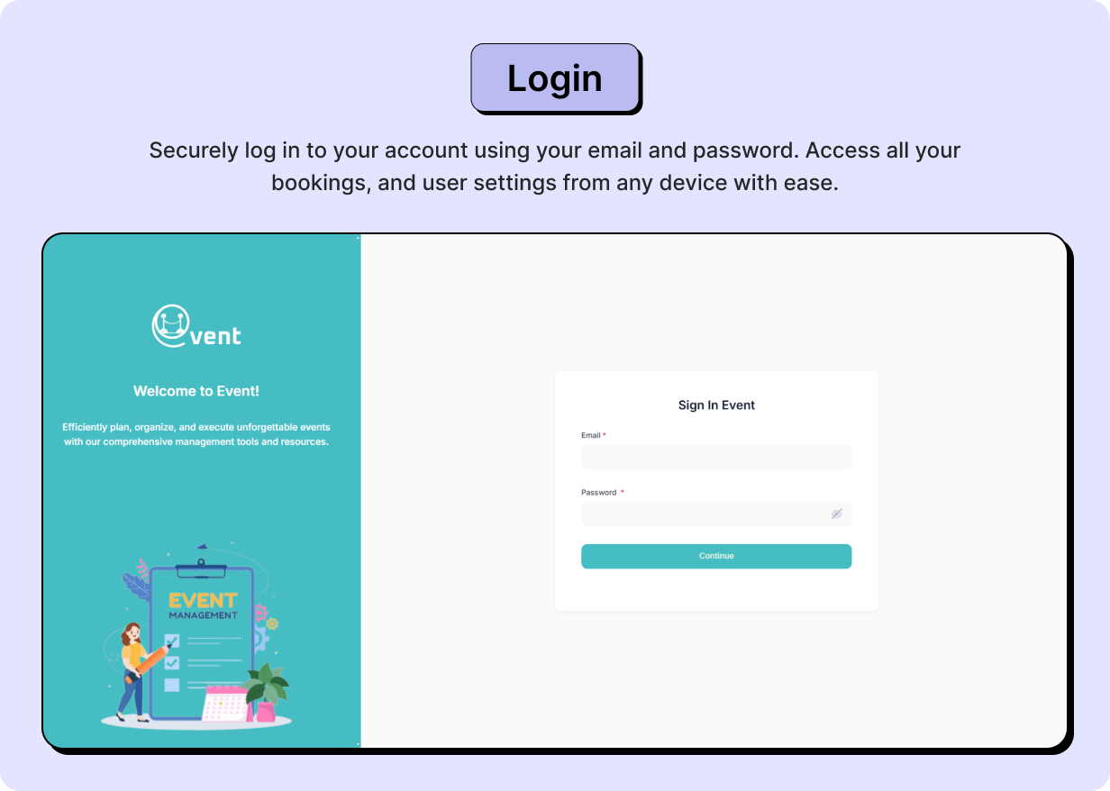 InClub: Event Management in Flutter with Node.js Backend | Complete event planner App - 15