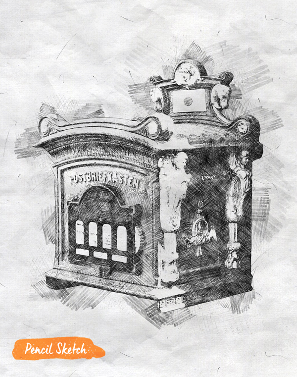 pencil sketch photoshop action