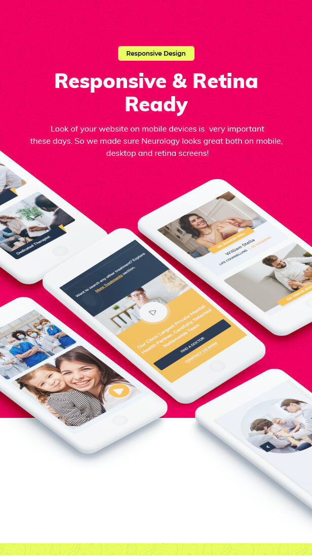 Neurology - Psychology & Counseling HTML Theme