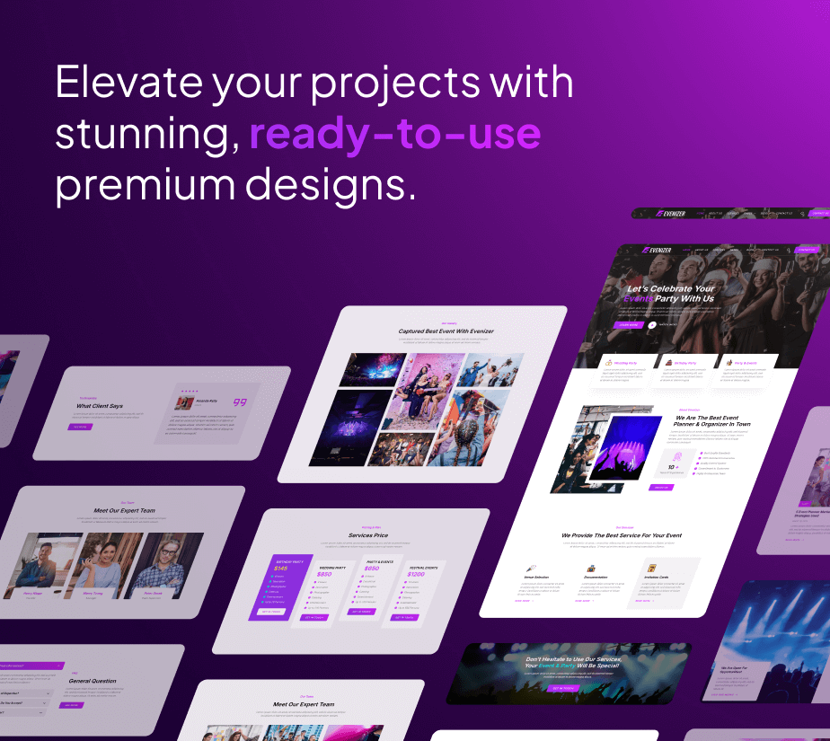 Evenizer – Event Planner & Organizer FSE WordPress Theme - 5