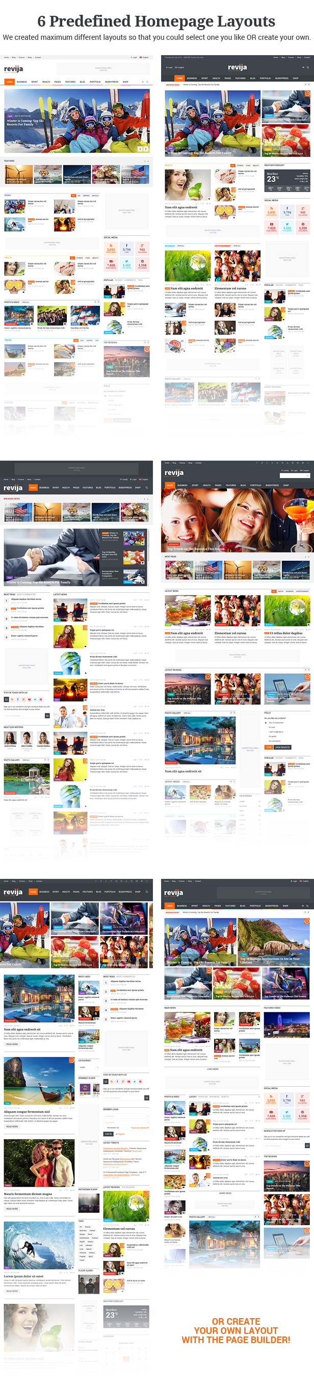 Revija – Blog/Magazine WordPress Theme - 2