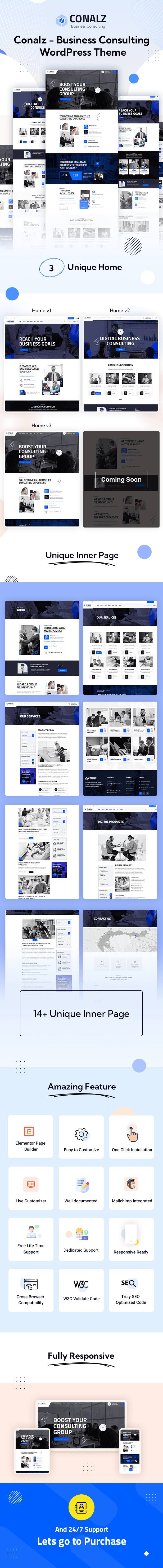Conalz WordPress Theme