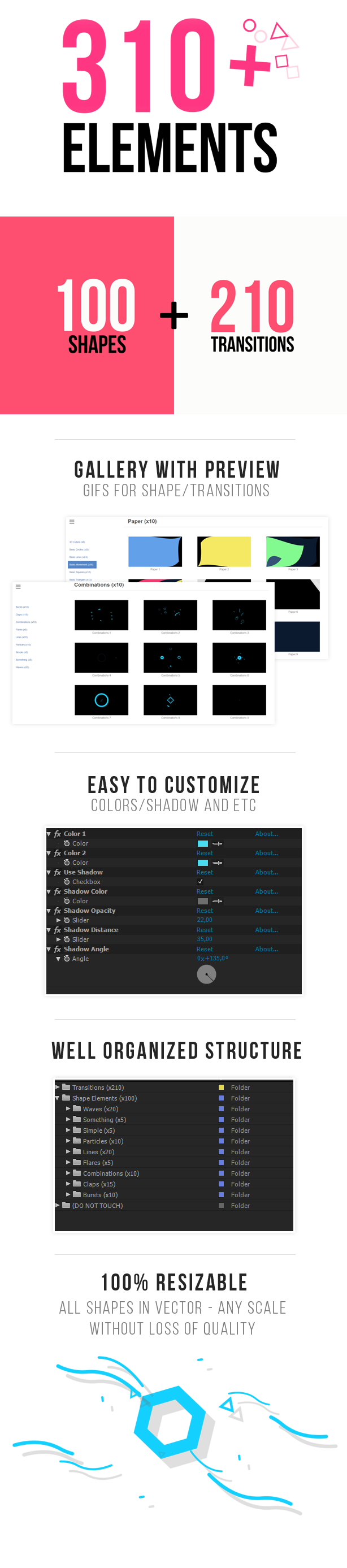 Motion Elements Pack by aniom VideoHive
