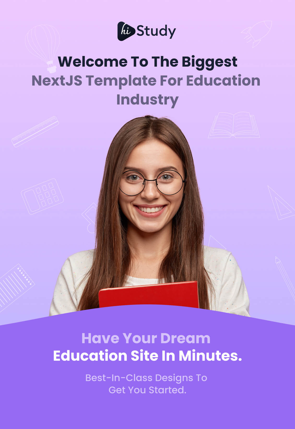 HiStudy - Online Courses & Education React NextJS Template