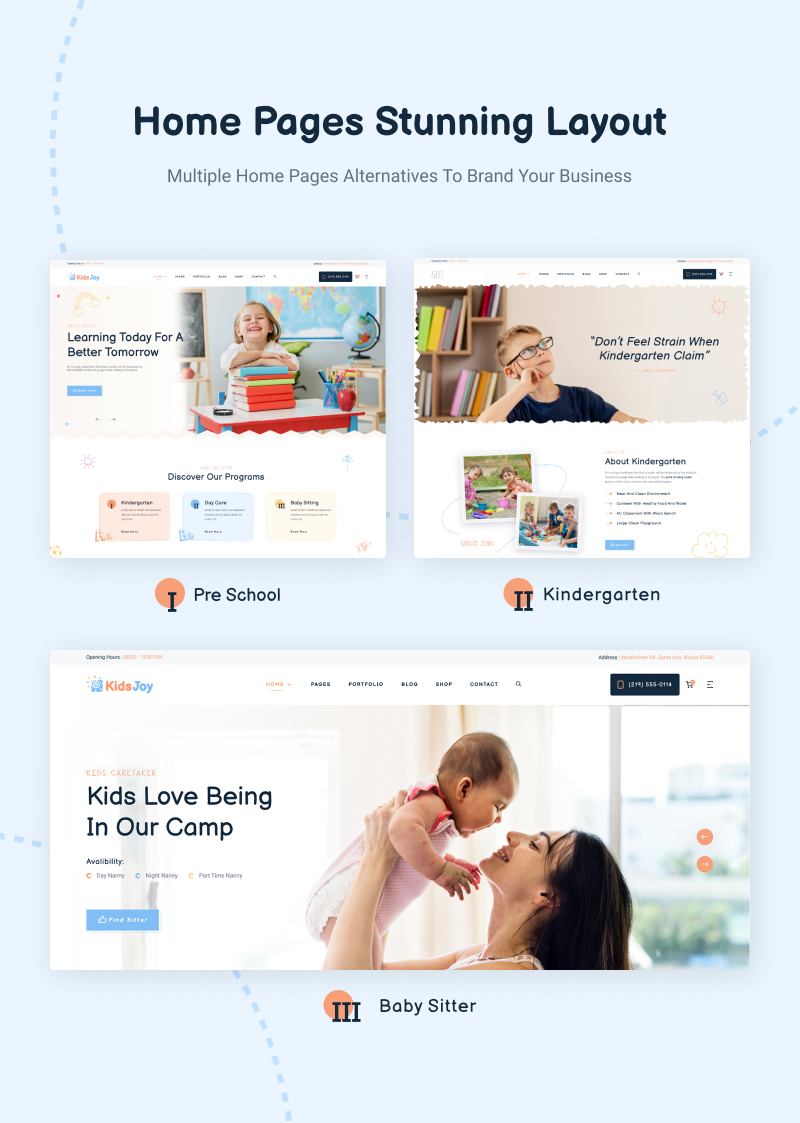 KidsJoy - Kindergarten & Preschool WordPress Theme - 8