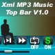 XML MP3 MUSIC TOP BAR V1