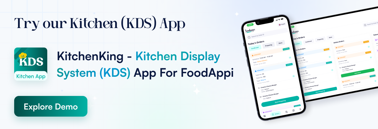 FoodAppi - PWA Food Delivery System and WhatsApp Menu Ordering with Admin Panel | Restaurant POS - 1
