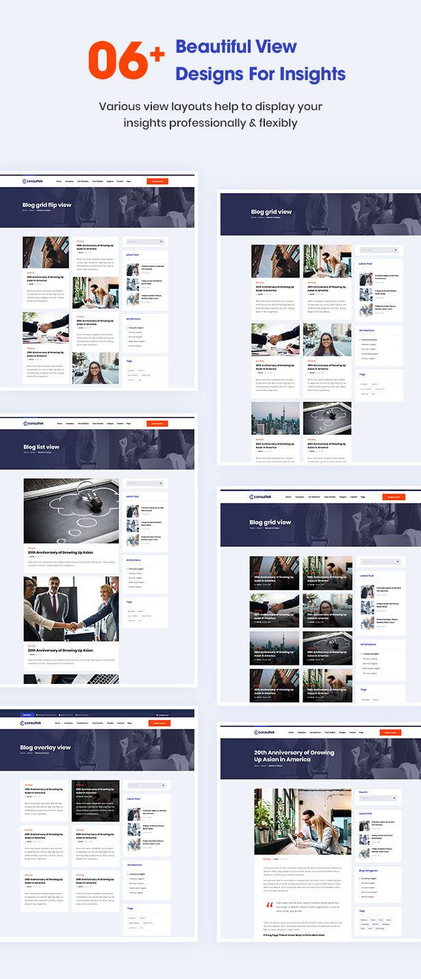 Consultek View Design- Consulting Business WordPress Theme