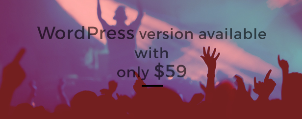 WeMusic Music Band Event WordPress Theme