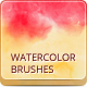12 Watercolor Handmade Brushes