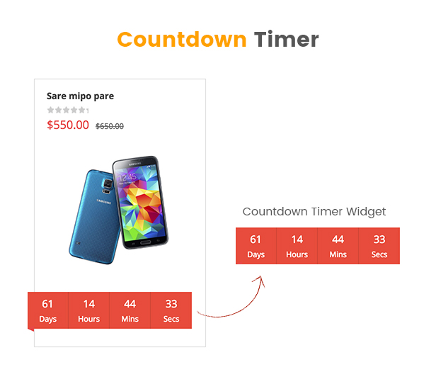 SW Market - Responsive WooCommerce WordPress Theme - Coundown timer