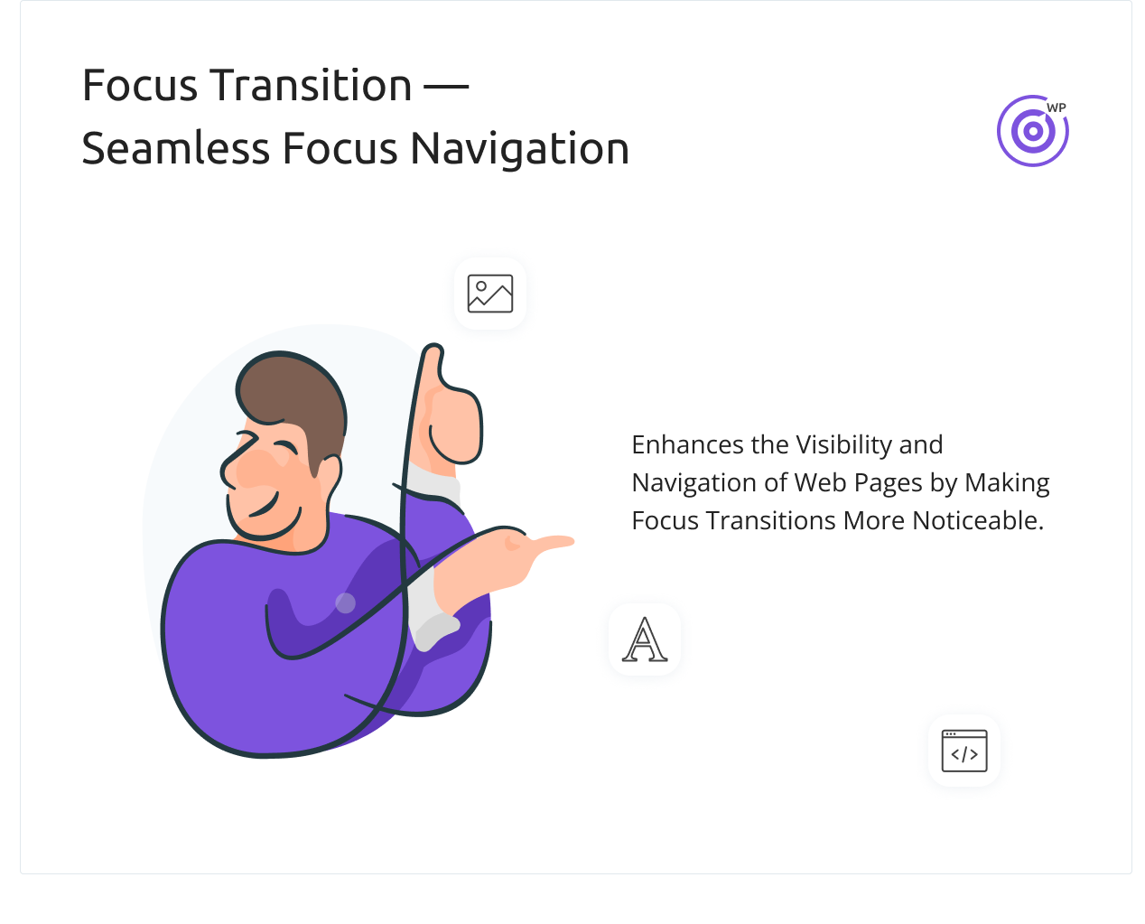 Focus Transition for WordPress — Makes the Tab Key Navigation More Apparent