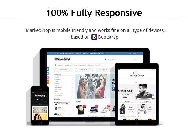 fully responsive theme