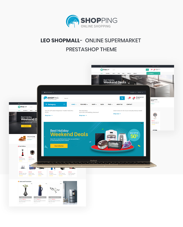 Leo ShopMall-  Online Supermarket PrestaShop Theme