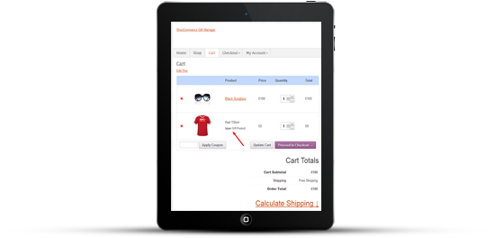 WooCommerce Gift Manager - 12