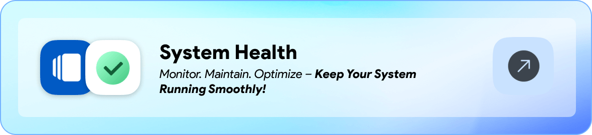 system health plugin for vcard saas