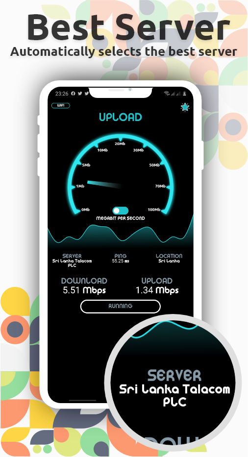 Internet Speed Test with amazing UI - 17