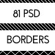 81 Borders PSD Pack