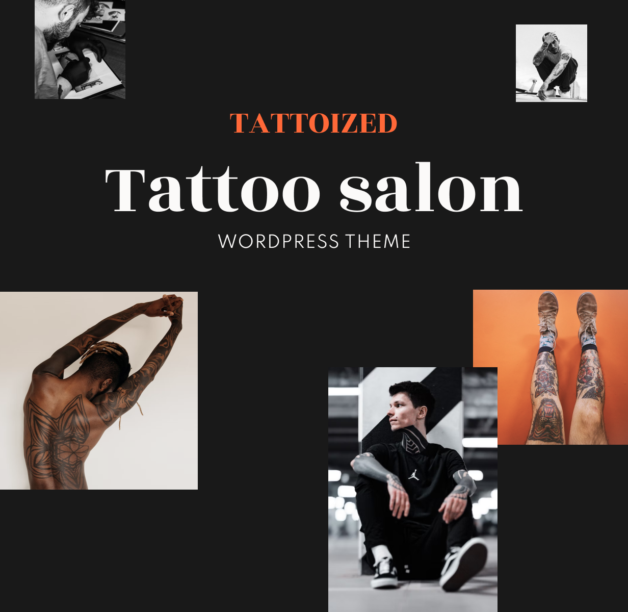 Tattoized – Tattoo Salon WordPress Theme
