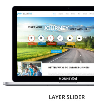 Mountcool - Multipurpose One Page Parallax Html Portfolio - 3