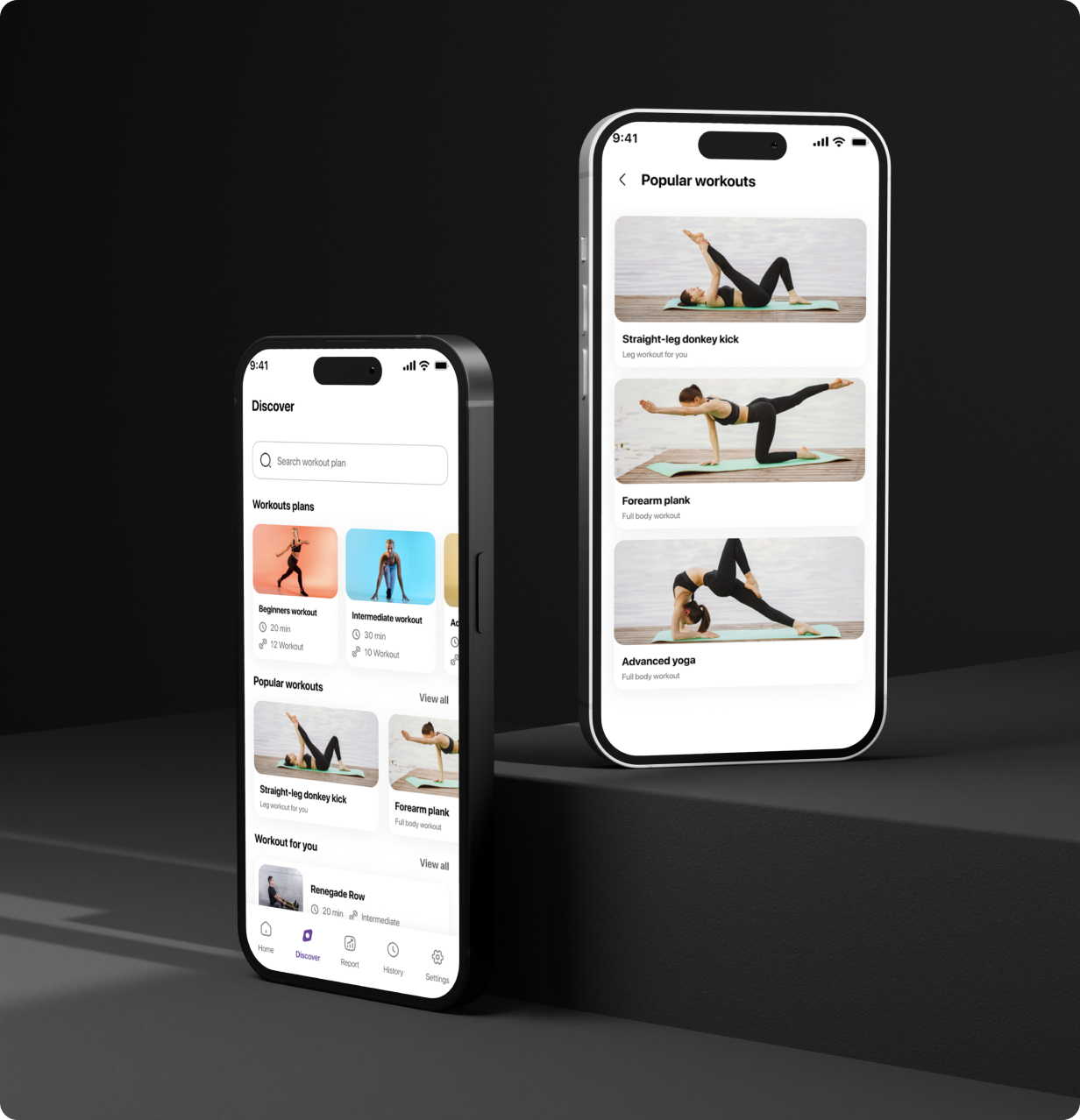 Fitness UI template: Workout Mentor app in  Flutter 3.x (Android, iOS) | Body Transformation App - 14