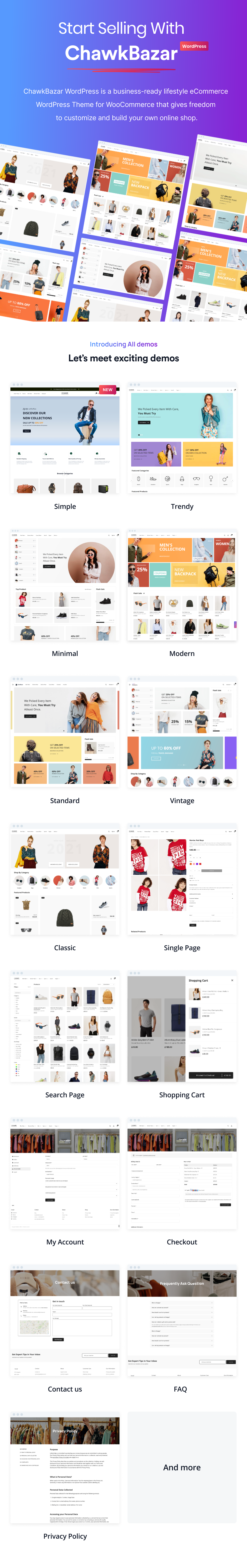 ChawkBazar - Elementor Lifestyle and Fashion Ecommerce Theme - 3