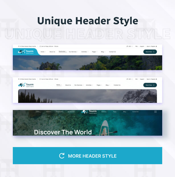 Tourm- Travel & Tour Booking Agency WordPress Theme