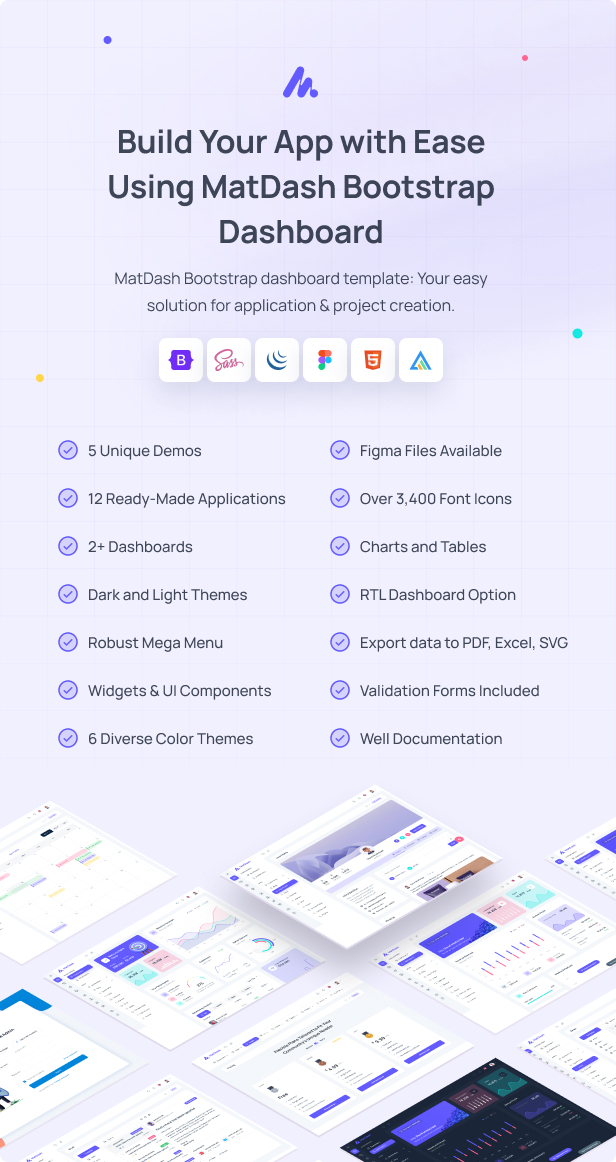 MatDash - Bootstrap Admin Template - 1