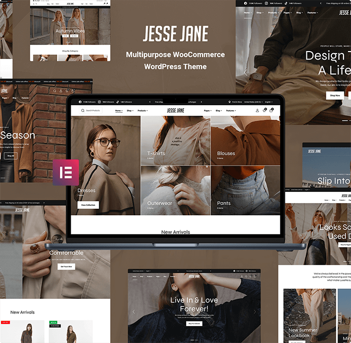 JesseJane - Multipurpose WooCommerce WordPress Theme + RTL - 4