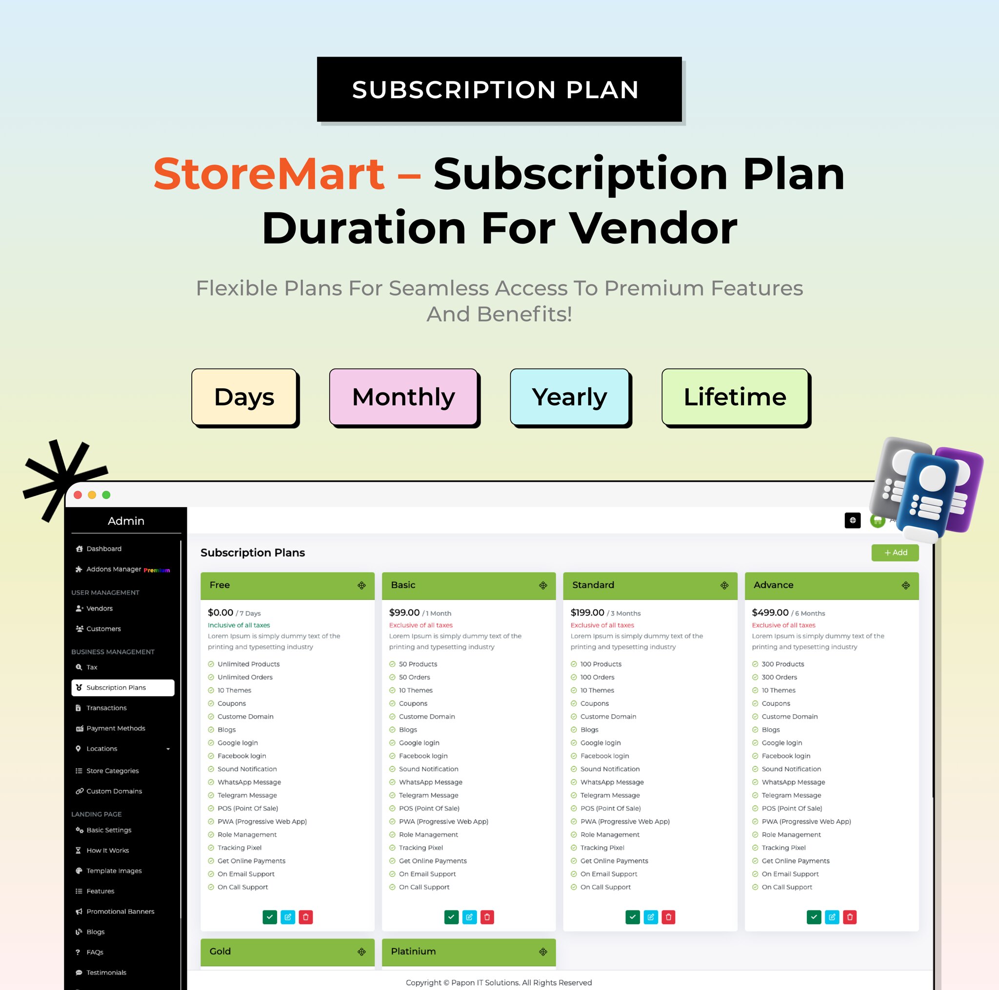 StoreMart SaaS - Online Product Selling SaaS Business Website Builder