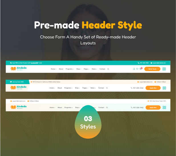 Kindedo - Kindergarten & School WordPress Theme + RTL