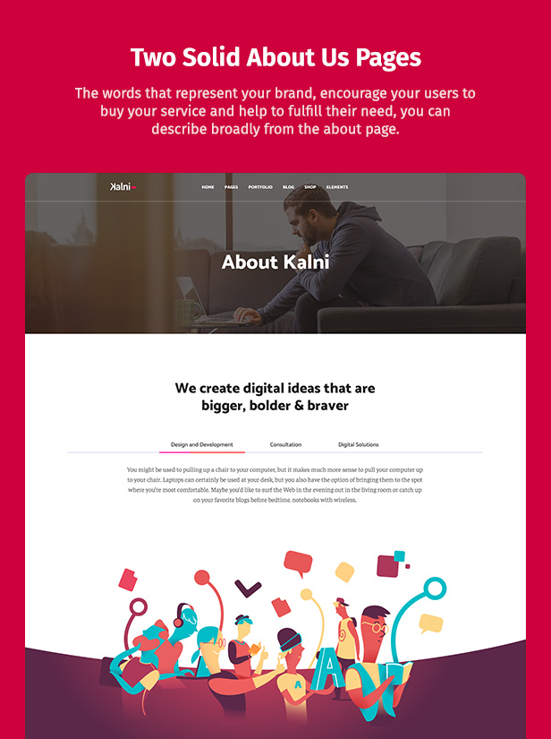 Creative WordPress Theme