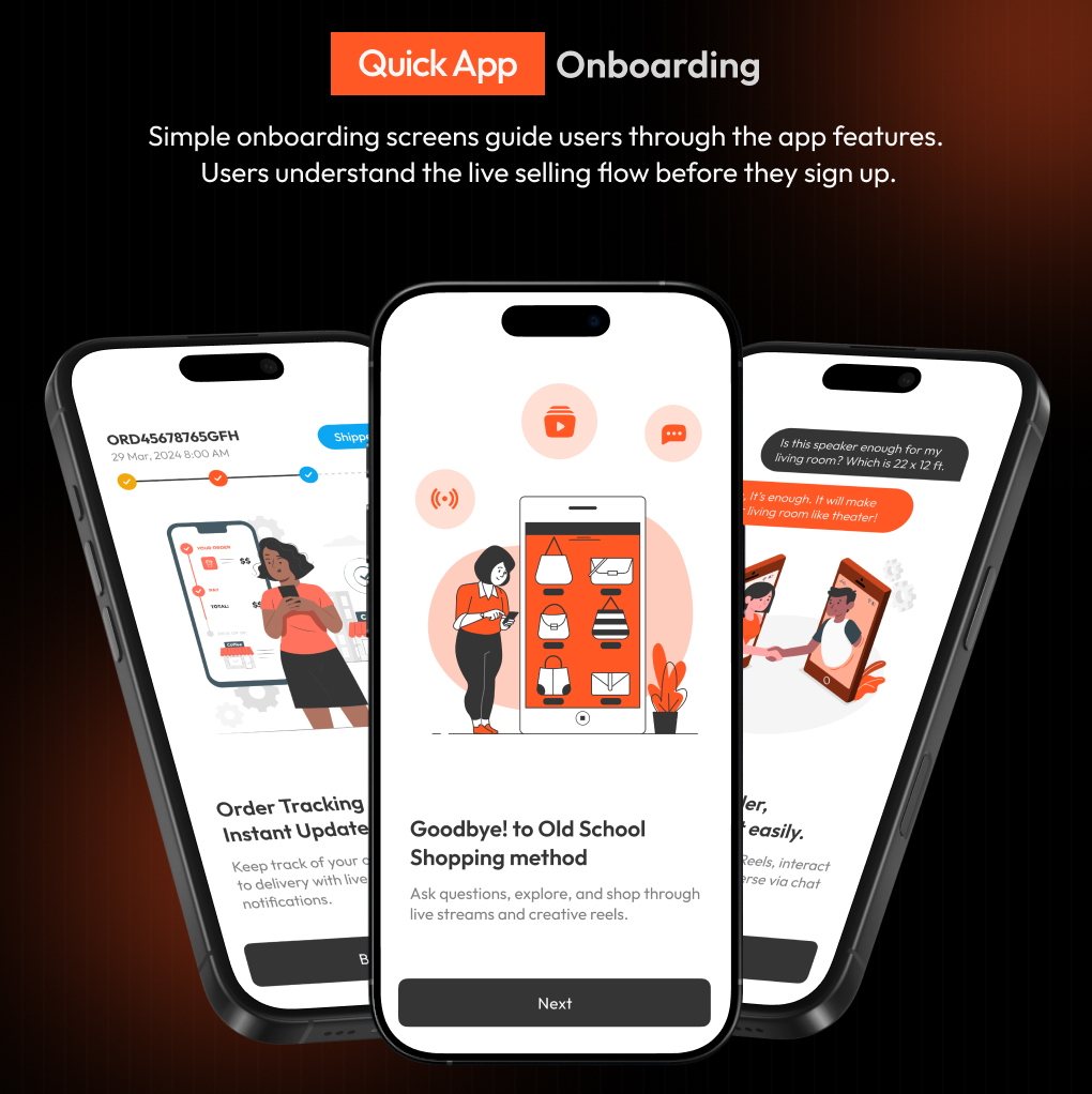 LivBuy: Live Streaming Shopping App, Short Video Ecommerce, Multivendor Marketplace - 2