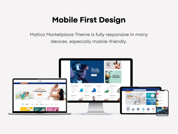 Matico Marketplace WordPress Theme