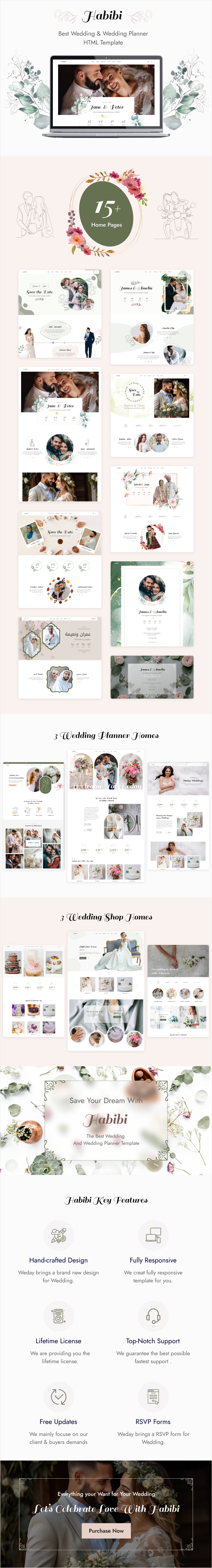 Habibi Wedding template