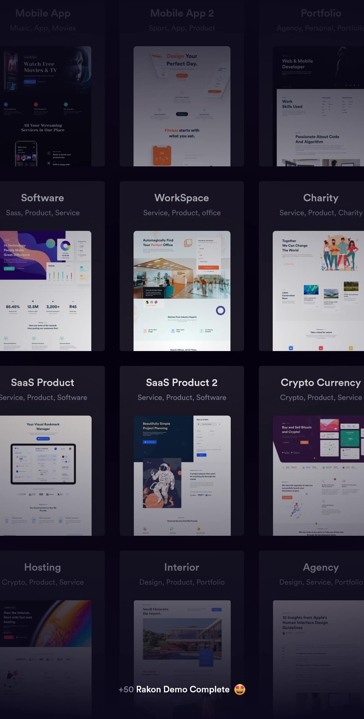 Rakon - Creative Multi-Purpose Landing Page HTML5 Template (RTL Supported) - 2