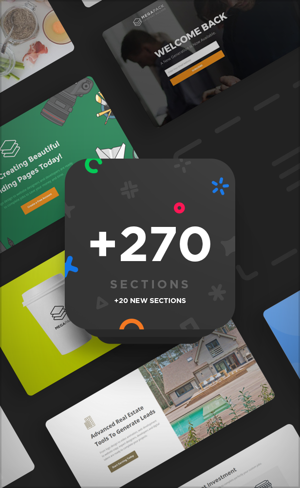 MEGAPACK – Marketing HTML Landing Pages Pack + PixFort Page Builder Access - 13