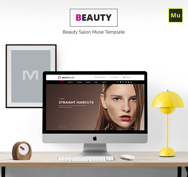 Beauty Salon Muse Template  - 5