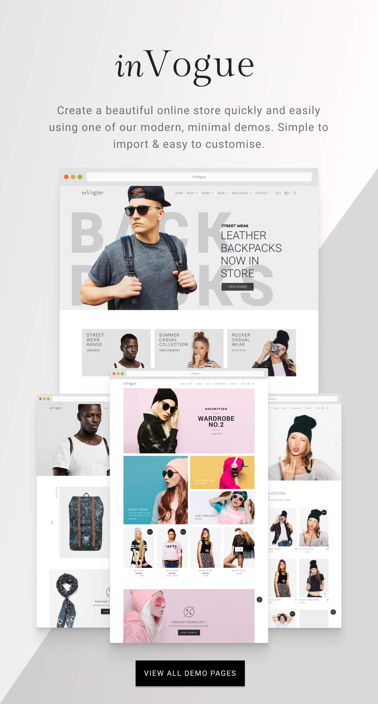 inVogue - WordPress Fashion Shopping Theme - 6