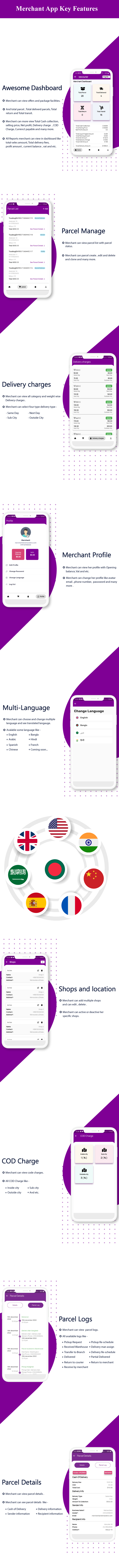 We Courier - Courier and logistics management CMS with Merchant,Delivery app - 17