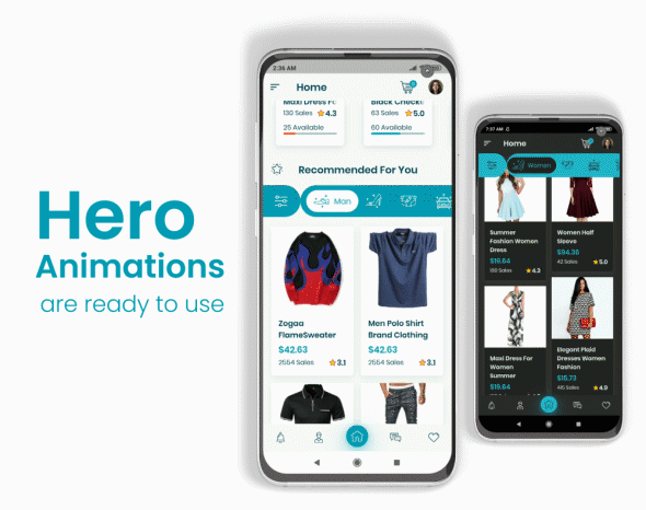 E-Commerce Flutter App UI Kit – Buy Apps, Themes, UI, Templates ...