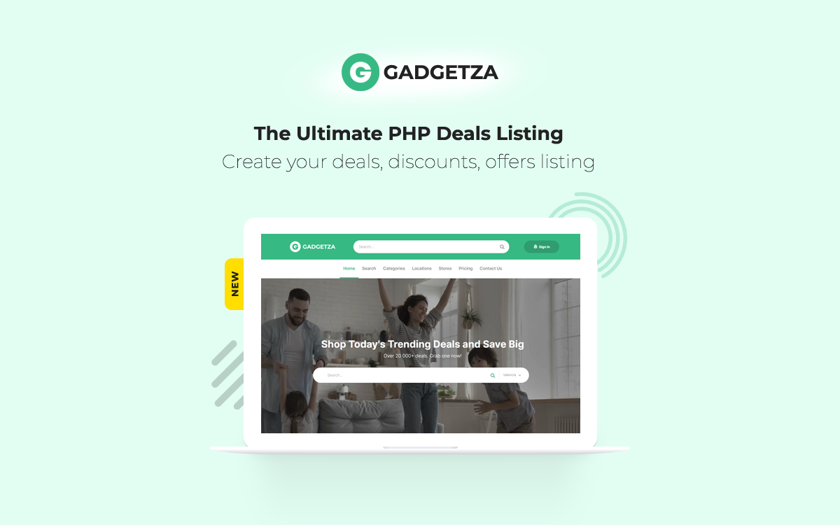 Gadgetza - Deals Listing Platform (SAAS) - 1