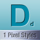 1 Pixel Menu Styles