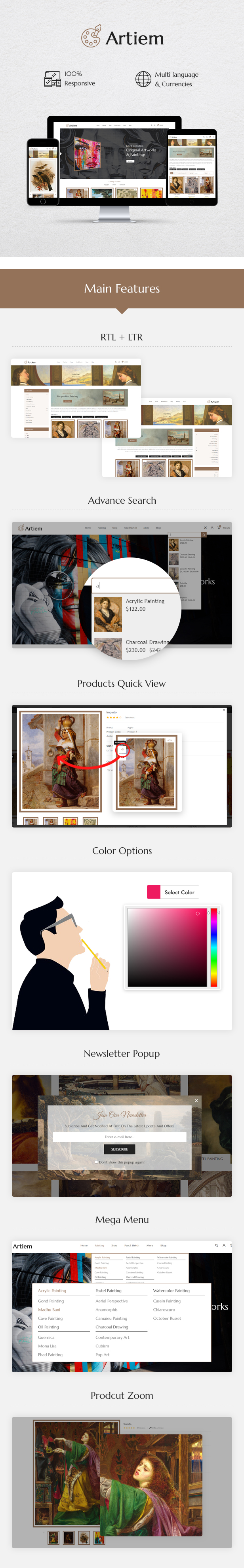 Artiem Features