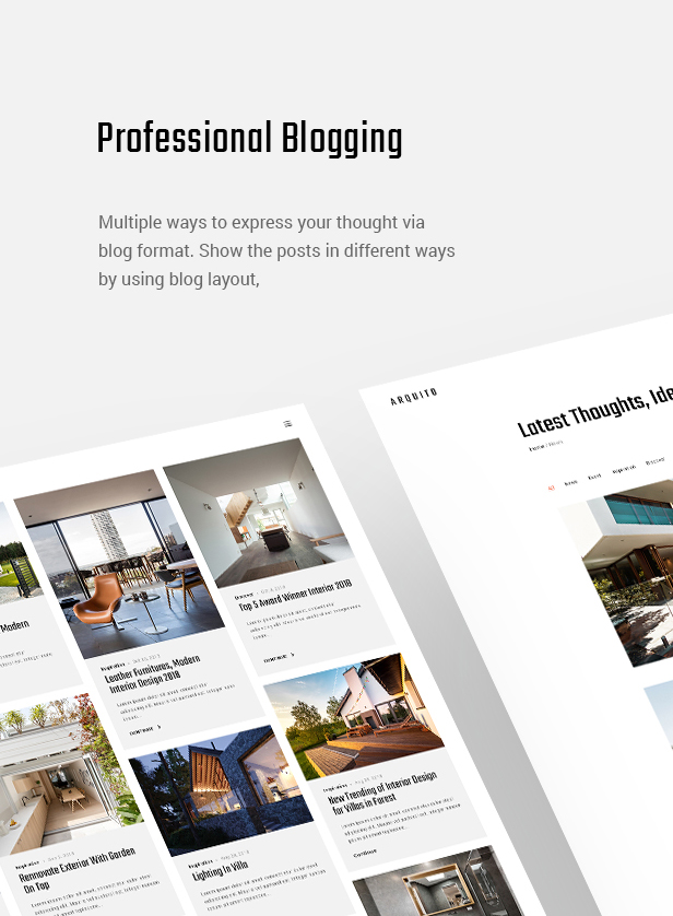 Arquito - 3D Architecture & Interior HTML Template - 9